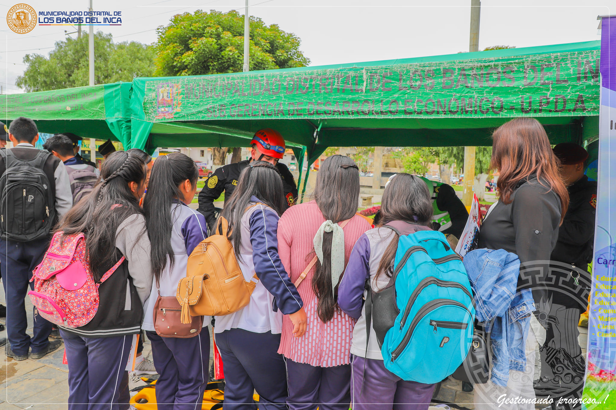Estudiantes escolares recibieron Orientación Vocacional