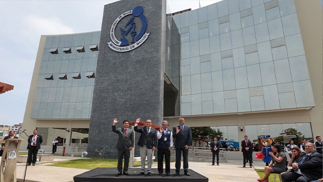 Minsa inauguró en Chorrillos edificio para la investigación y vigilancia de las enfermedades