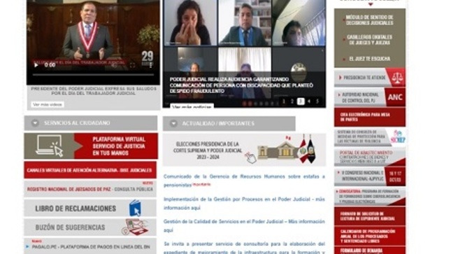 Revisa en la web PJ: Lista de beneficiarios de certificados de depósitos judiciales