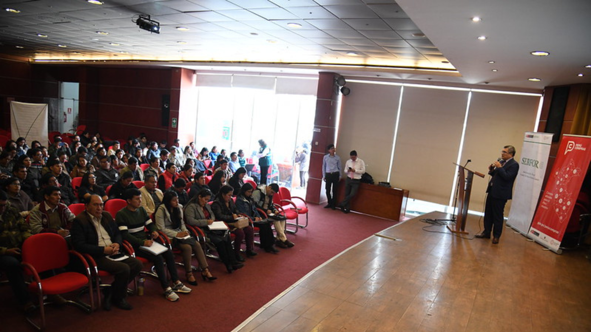 Foto del auditorio