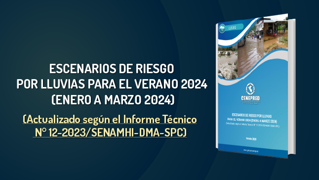 22 757 Centros Poblados están en riesgo muy alto ante intensas lluvias previstas para enero - marzo 2024