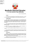 Vista preliminar de documento RDE n. 195-2023-MINEDU-VMGI-PRONABEC