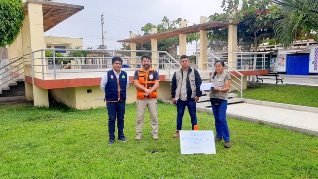 Identifican Plaza 2 de Mayo como punto estratégico para instalación del sistema de alerta temprana 