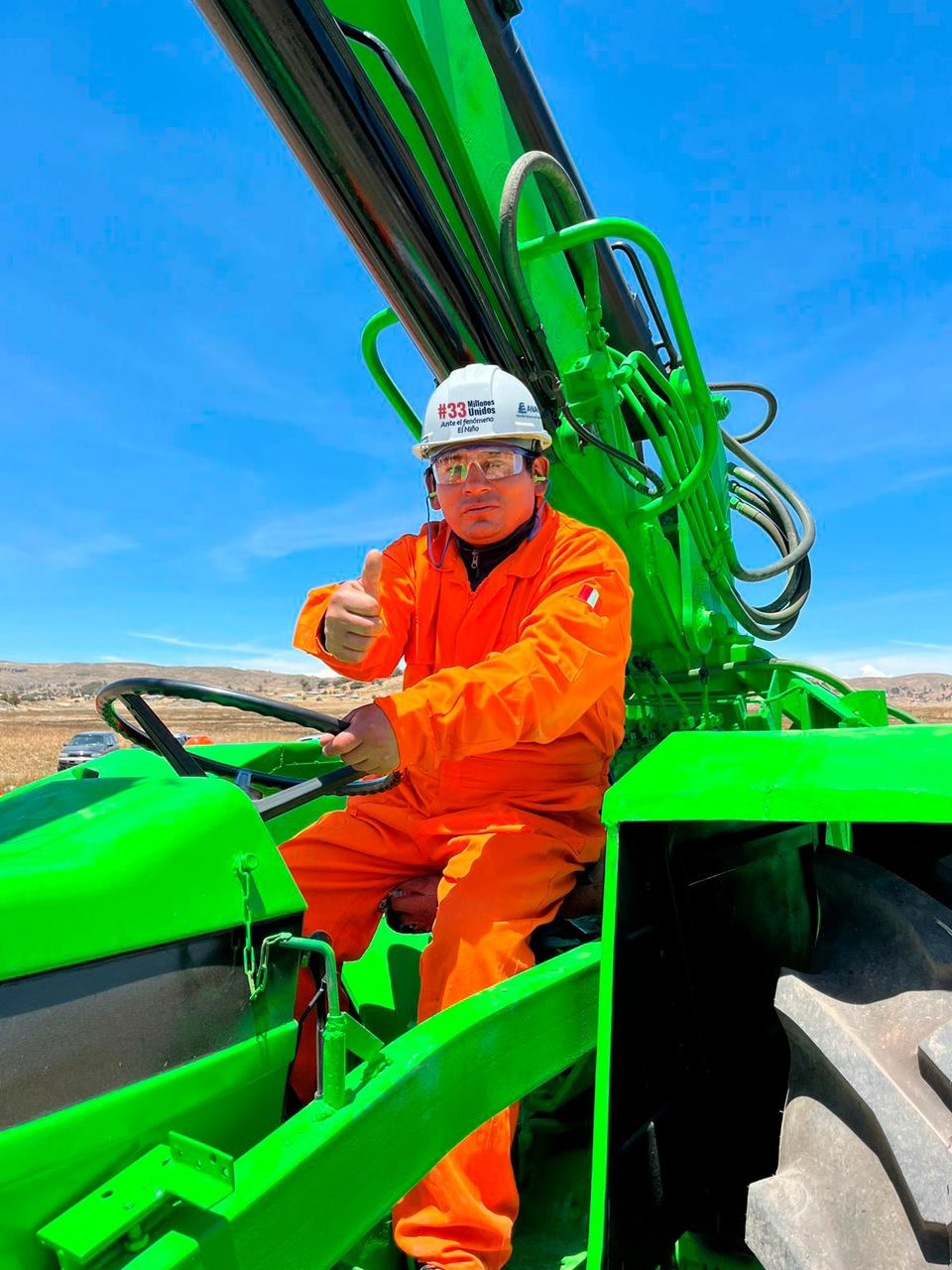 Trabajador en maquinaria