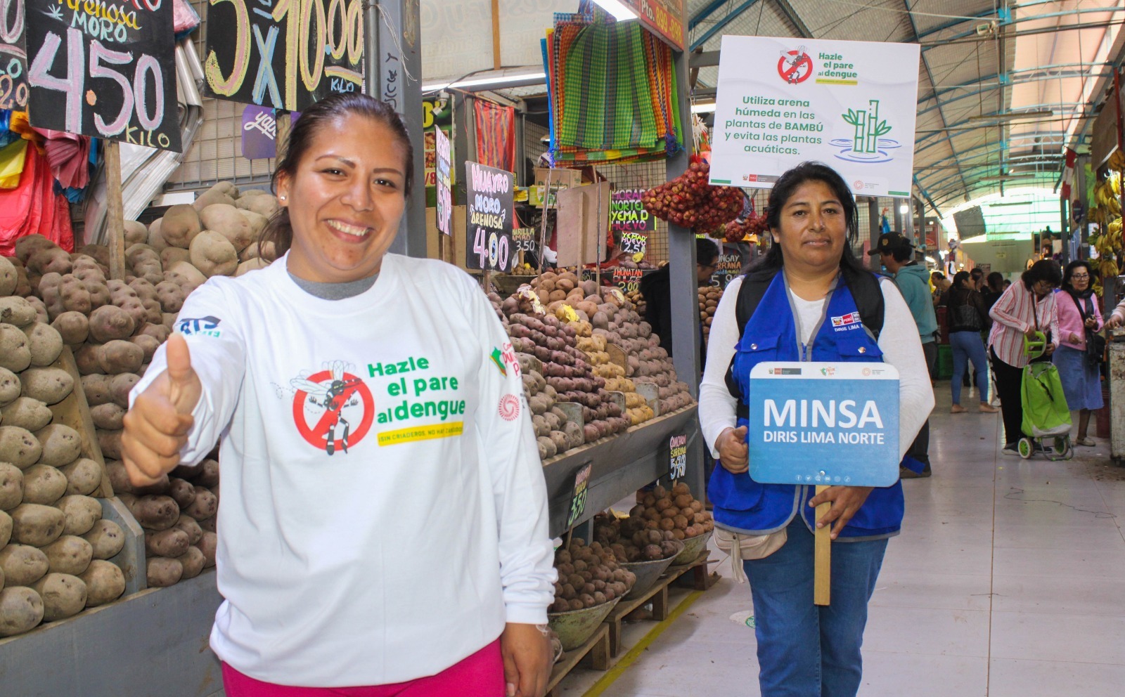 Visita a Mercados de Flores por prevención del dengue - 5