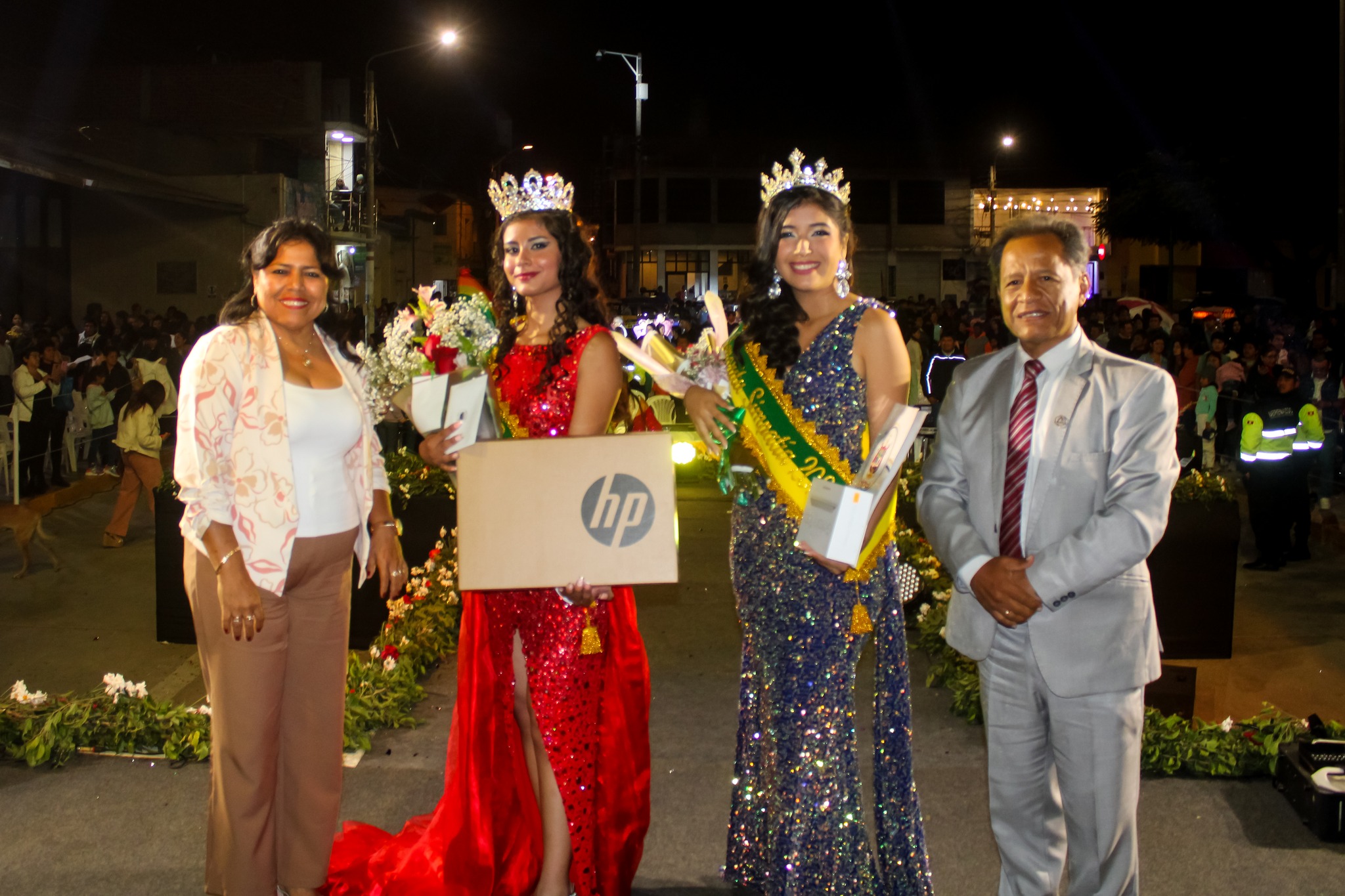 La Municipalidad de Reque felicita a las nuevas reinas de belleza y les desea un exitoso mandato. Asimismo, agradece a todas las candidatas por su participación y compromiso con el distrito.