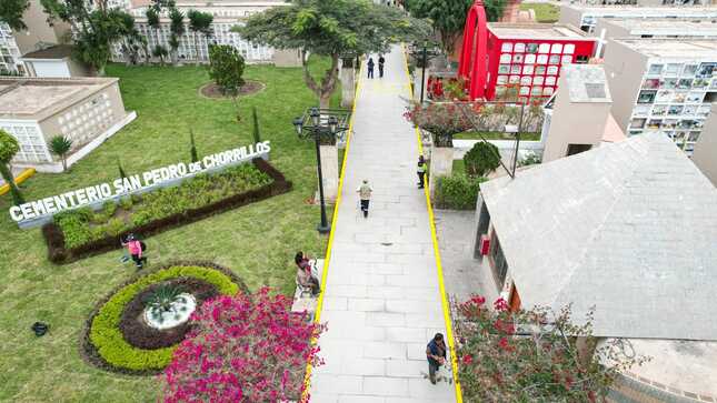 Cementerio San Pedro de luce renovado