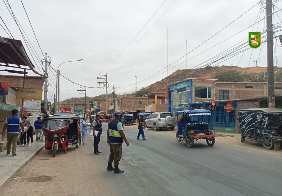 Realizan operativo vehicular en Cancas