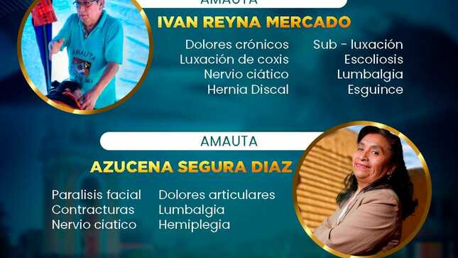 CAMPAÑA GRATUITA DE QUIROPRAXIA INKA Y SEDIPUNTURA NEURAL MOCHE
#06deNoviembre