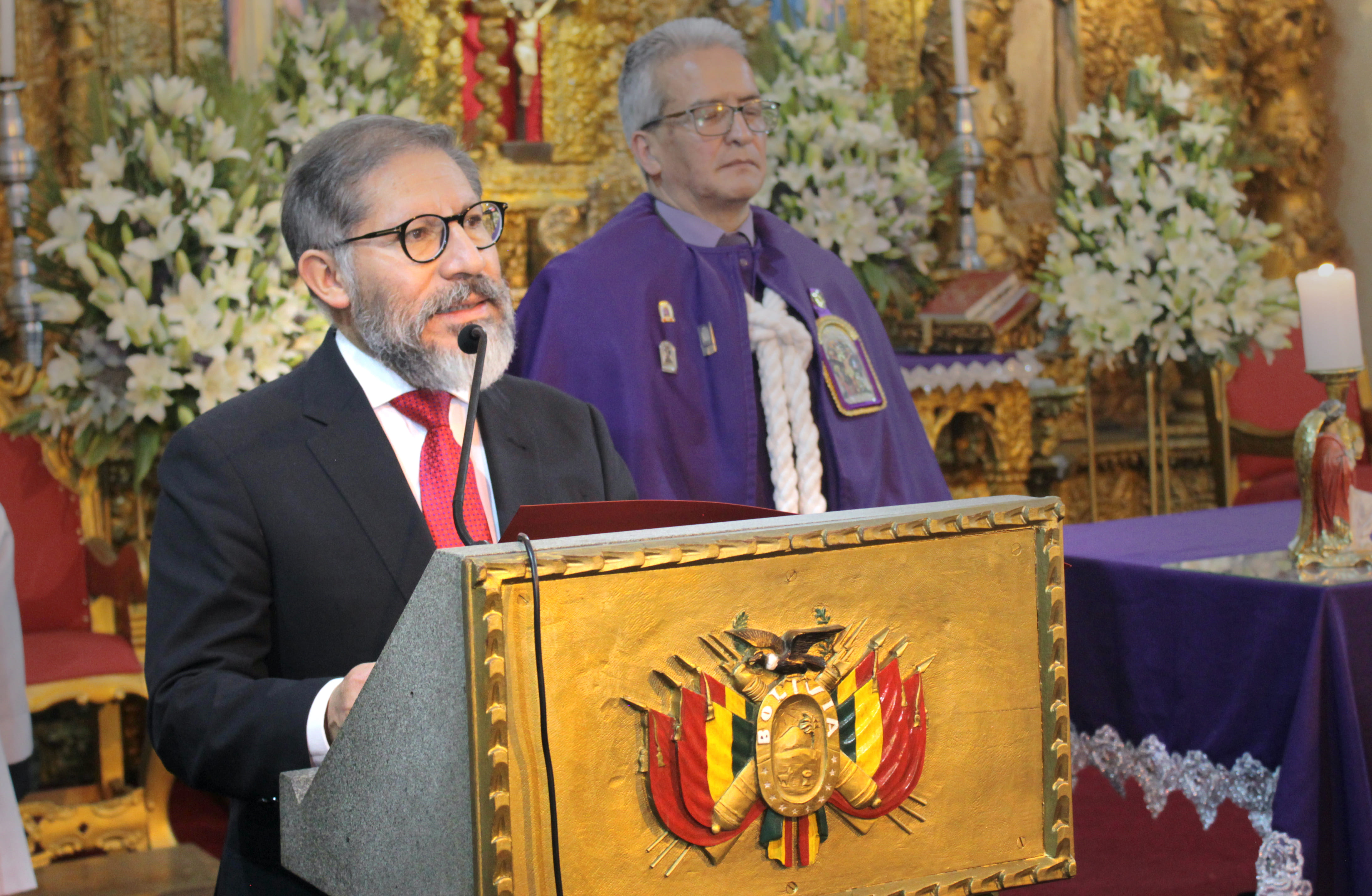 Señor de los Milagros en La Paz