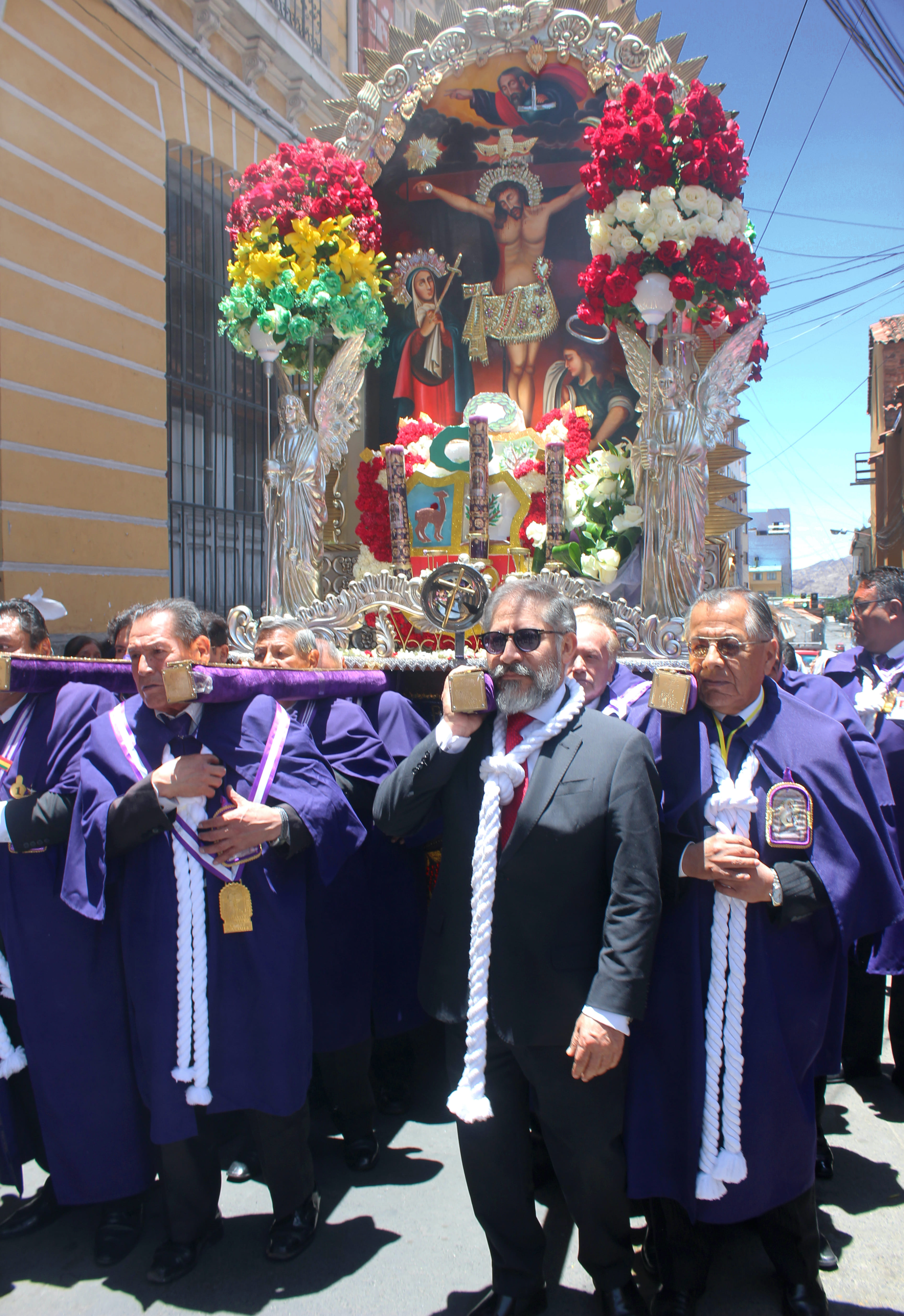 Señor de los Milagros en La Paz