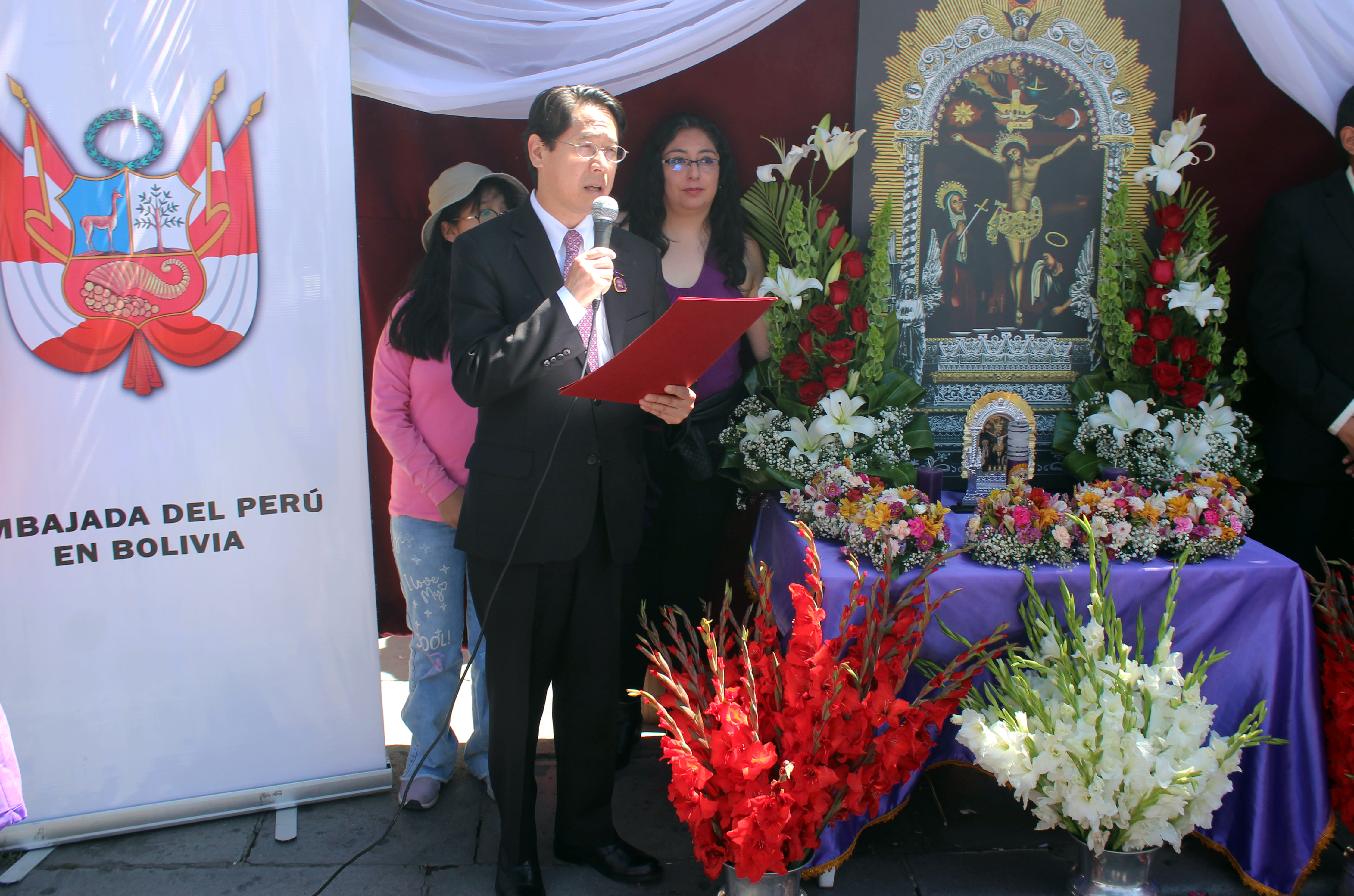 Señor de los Milagros en La Paz