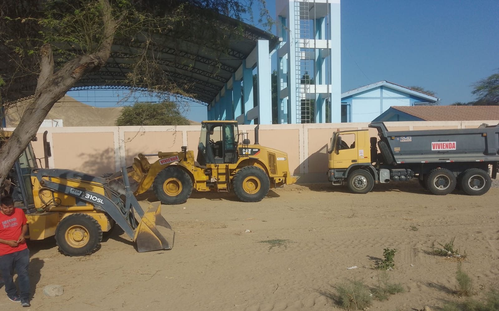 Construcción y Saneamiento a través del Programa Nuestras Ciudades. 