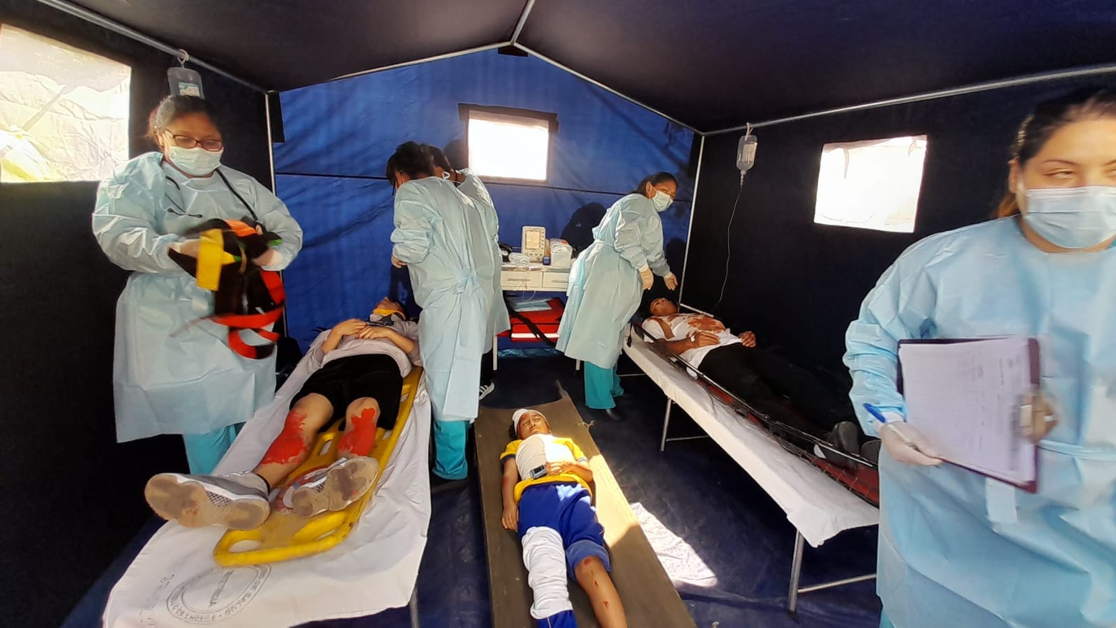 Simulacro Nacional Multipeligro ante Sismos y Peligros Asociados.