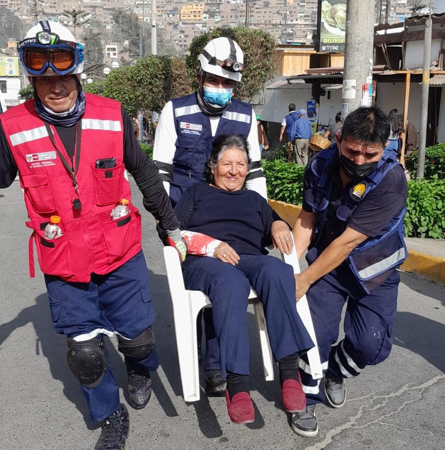 Simulacro Nacional Multipeligro ante Sismos y Peligros Asociados.
