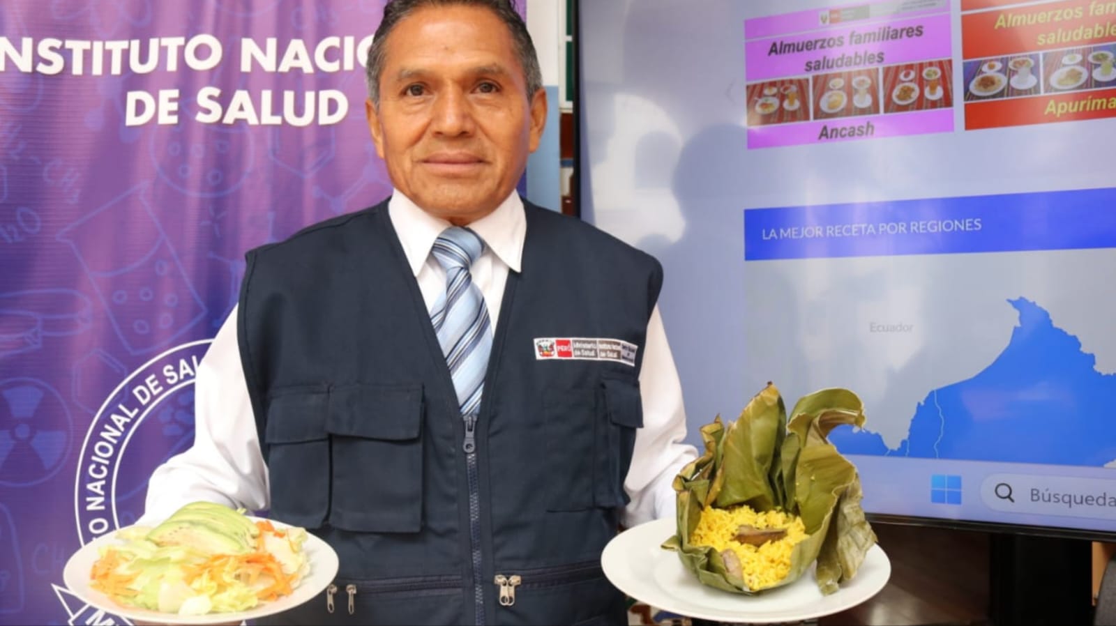 INS presenta 600 recetas de almuerzos familiares saludables de las regiones del Perú