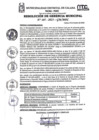 Vista preliminar de documento Resolución de Gerencia Municipal N° 105-2023-GM/ MDC
