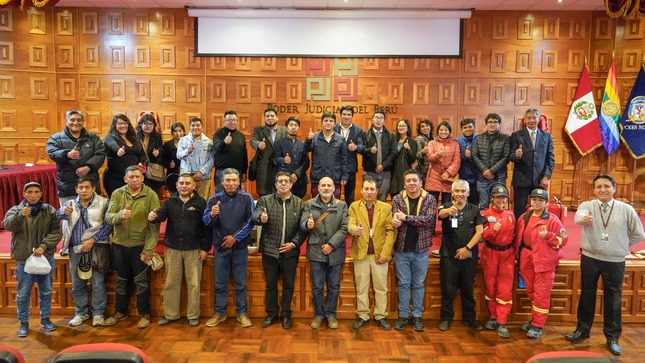 Con éxito se realizo el Taller Presencial en Primeros Auxilios, Amago de Incendios y Otros