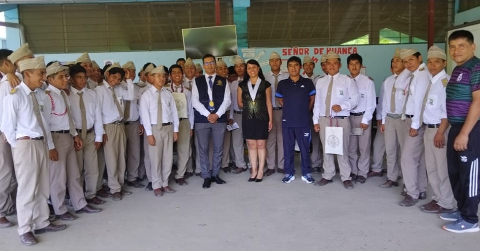 Corte de Cusco realiza charlas informativas dirigidas a estudiantes de secundaria del distrito de Echarati