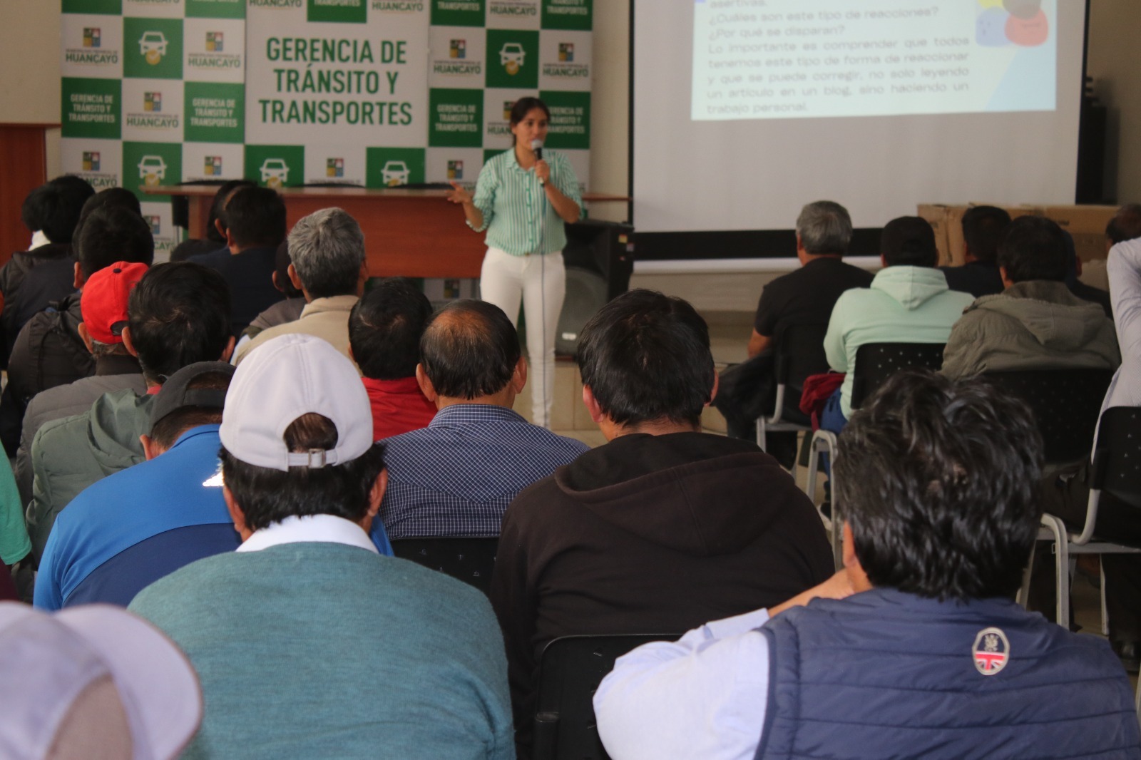 El objetivo fue sensibilizar a conductores para brindar un buen servicio