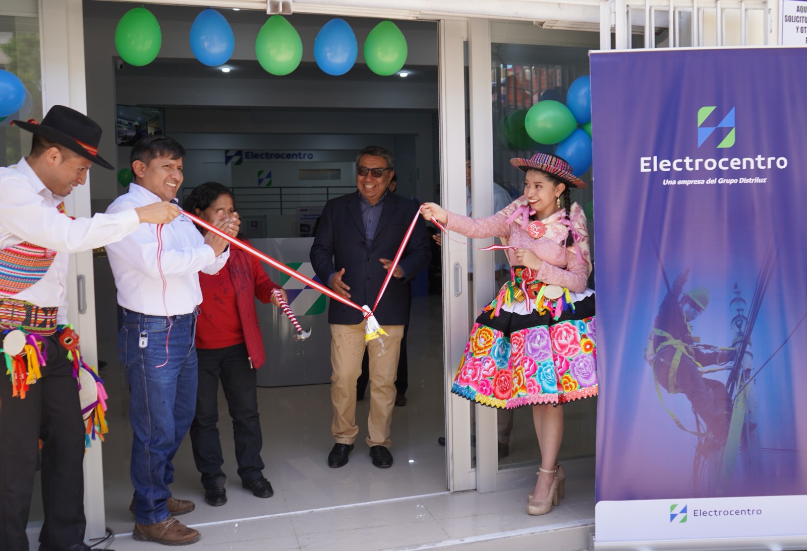 ELECTROCENTRO inaugura oficina de Atención al Cliente en el centro de Huancayo