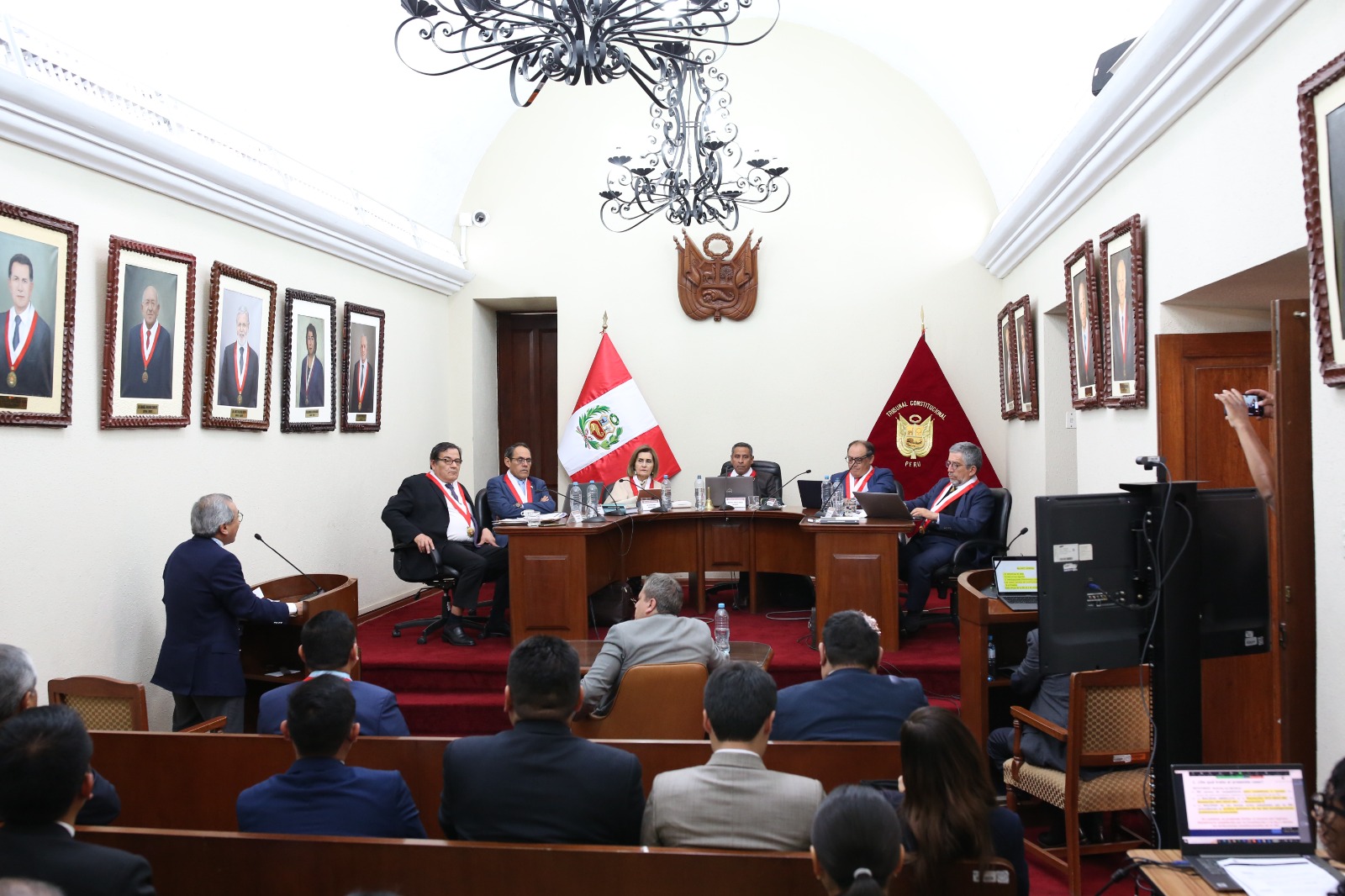TC dejó al voto demanda competencial de la Fiscalía contra la JNJ tras sesionar en audiencia pública en Arequipa