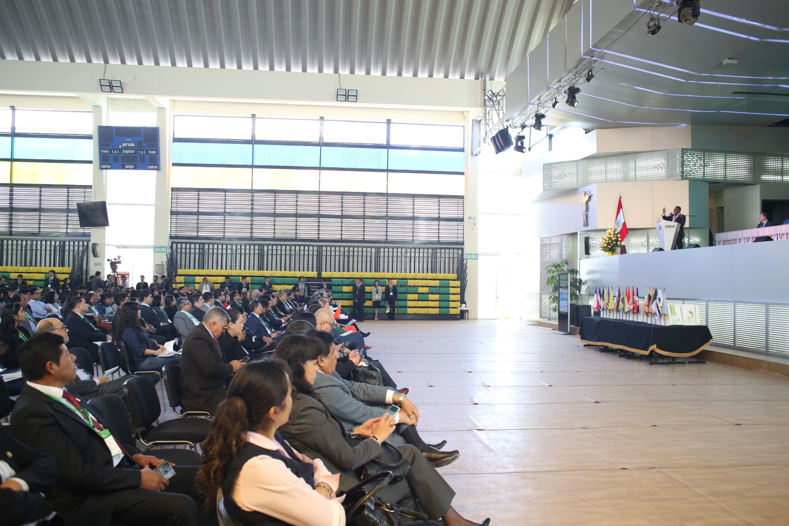 A este evento internacional, participaron el presidente del TC, Francisco Morales Saravia, y los magistrados Luz Pacheco Zerga (vicepresidenta), Helder Domínguez Haro (director general del CEC), Manuel Monteagudo Valdez y César Ochoa Cardich.