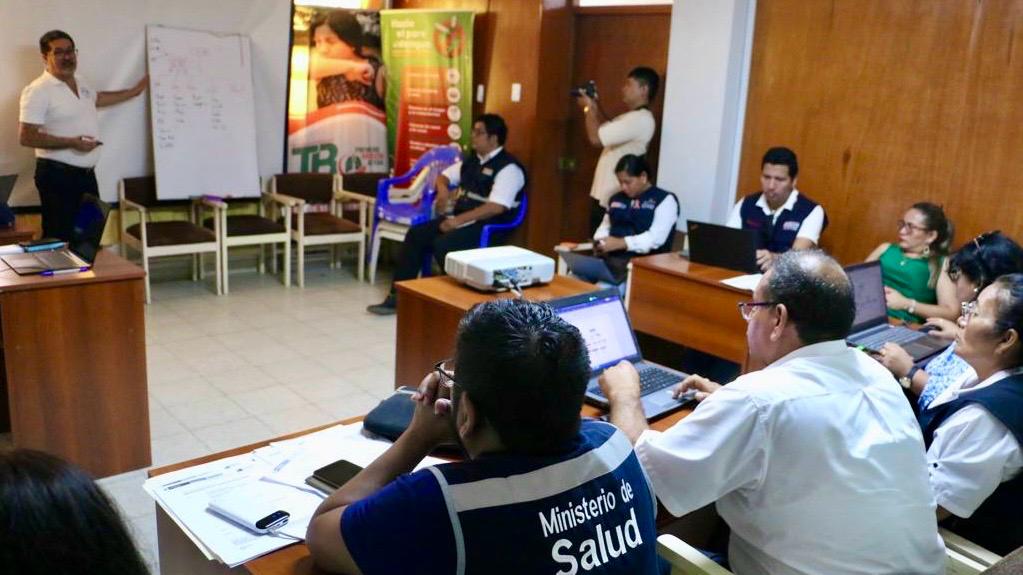 Tumbes: Minsa y OPS realizan reunión técnica con Diresa para fortalecer plan de respuesta ante el FEN