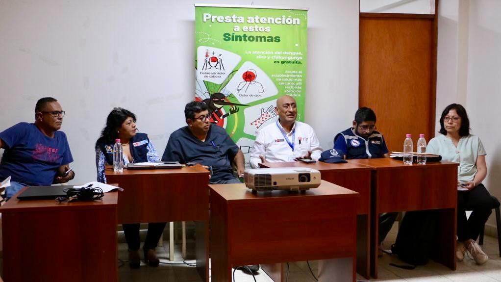 Tumbes: Minsa y OPS realizan reunión técnica con Diresa para fortalecer plan de respuesta ante el FEN