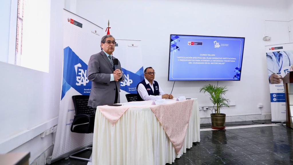 Ensap capacita al personal administrativo en ejecución presupuestal de salud