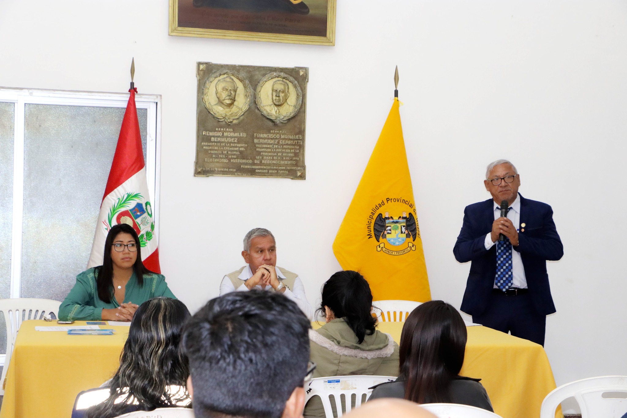 ReuniΓ³n de la Plataforma Provincial de Defensa Civil para el desarrollo del Simulacro Multipeligro Nocturno para este 06 de noviembre