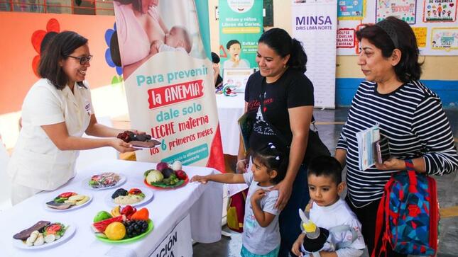 San Martín de Porres: Realizarán campaña de salud contra la anemia infantil