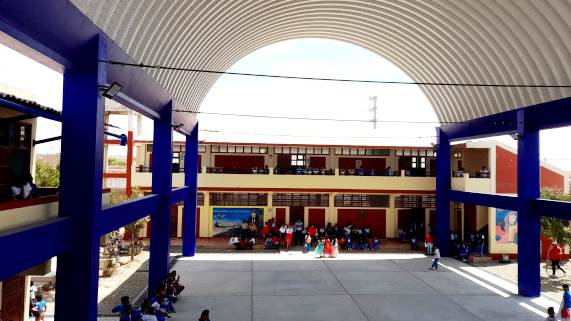 Gobierno Regional culmina mejoramiento de colegio N° 14100 en La Tortuga