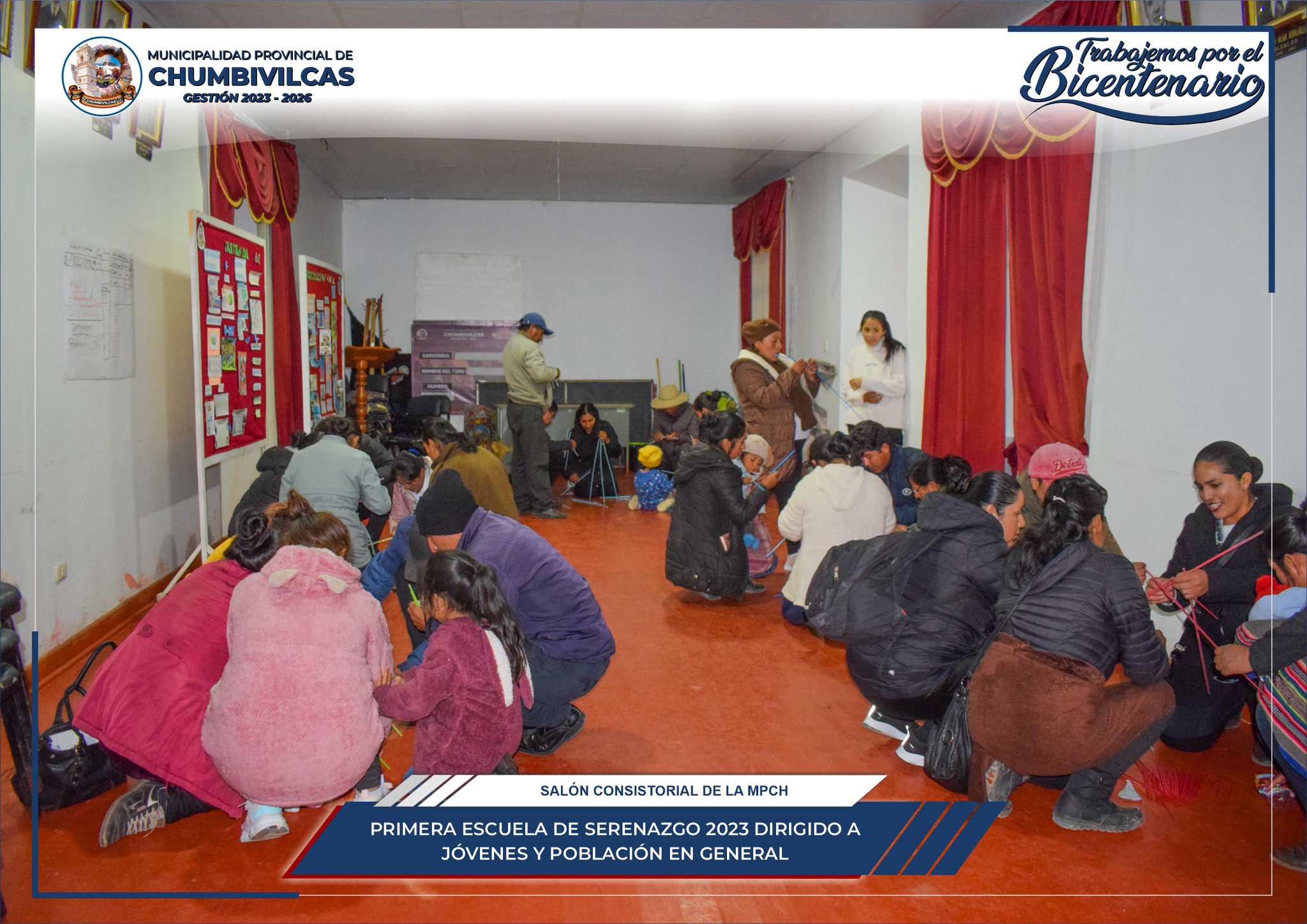 Municipalidad Provincial de Chumbivilcas apertura Escuela de Serenazgo 2023 
