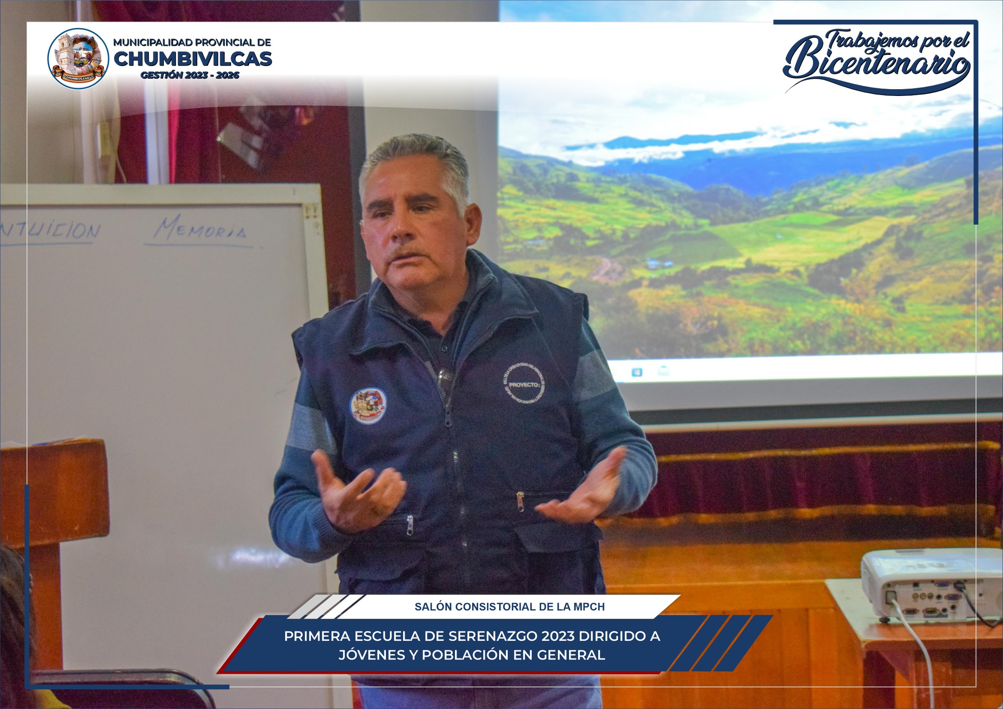 Municipalidad Provincial de Chumbivilcas apertura Escuela de Serenazgo 2023 