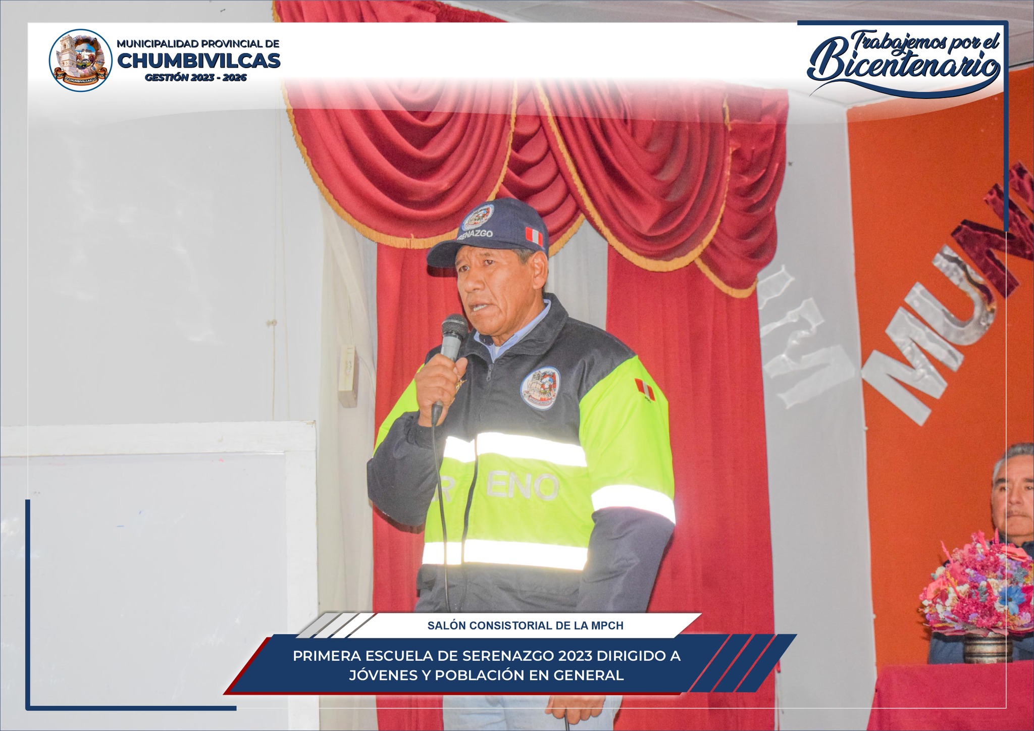 Municipalidad Provincial de Chumbivilcas apertura Escuela de Serenazgo 2023 