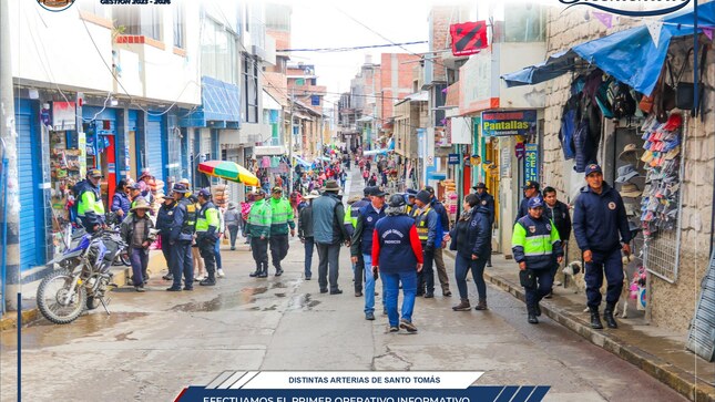 Municipalidad de Chumbivilcas realiza Primer Operativo Informativo y Preventivo Municipal 2023