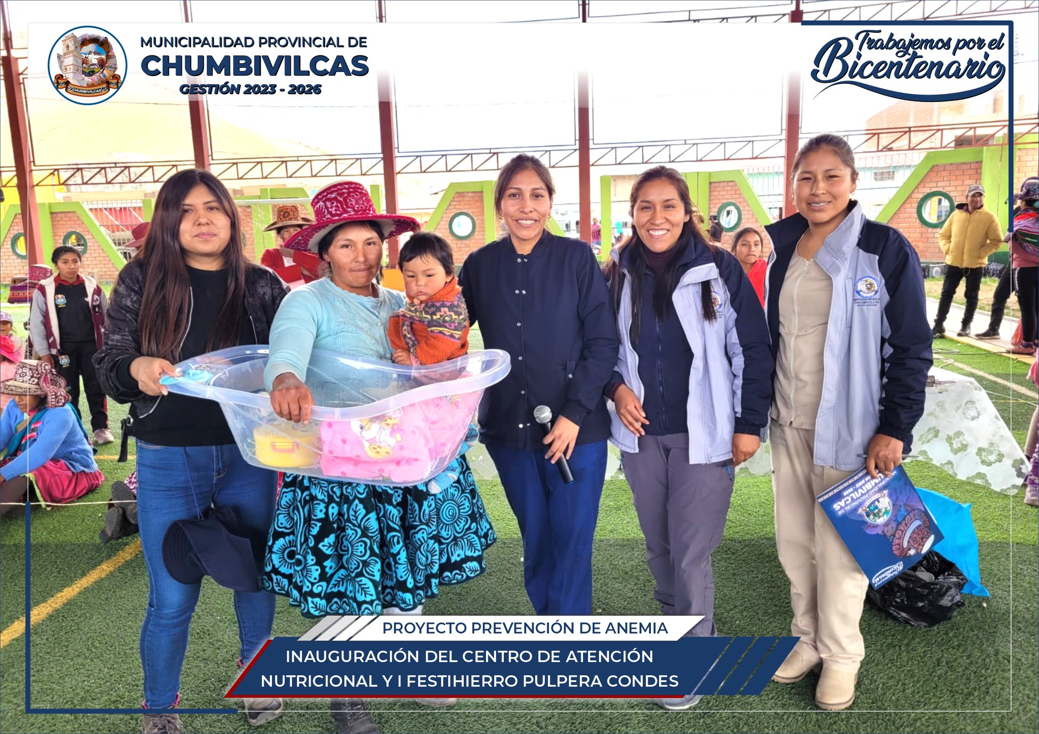 Municipalidad de Chumbivilcas inaugura centro de atención nutricional en el I Festihierro Pulpera Condes 2023 