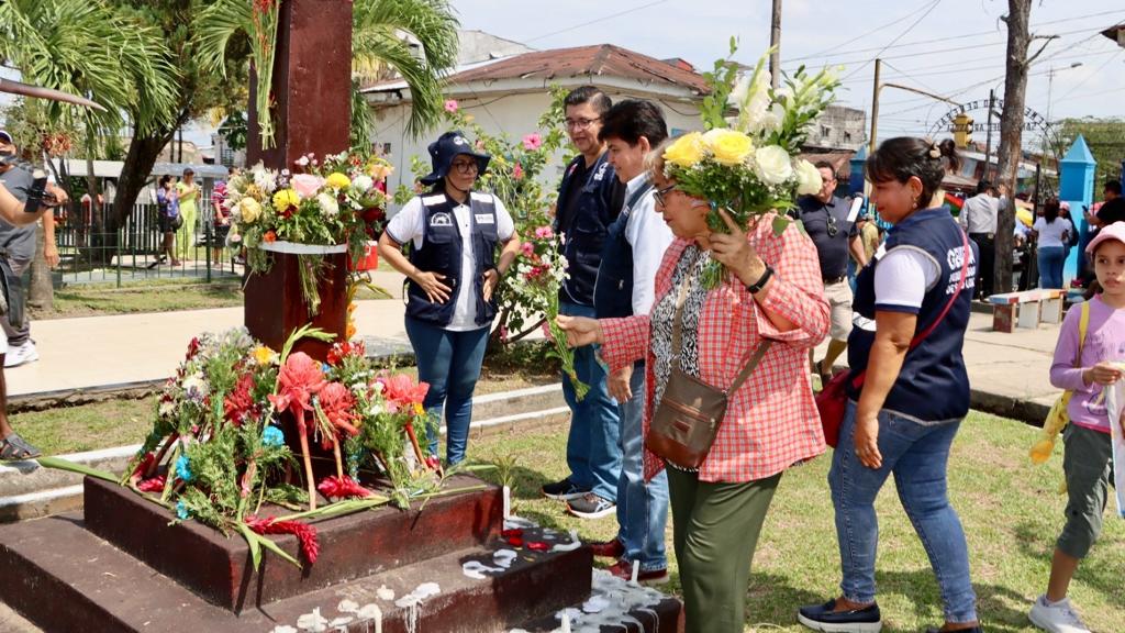 Minsa y Geresa Loreto realizaron activación contra el dengue en el Cementerio General San Miguel Arcángel de Iquitos