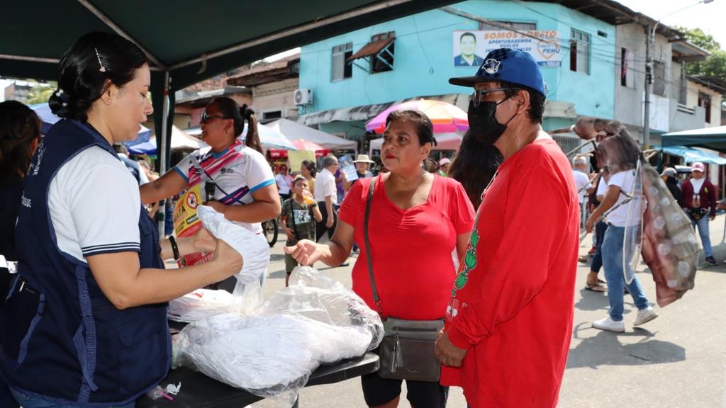 Minsa y Geresa Loreto realizaron activación contra el dengue en el Cementerio General San Miguel Arcángel de Iquitos