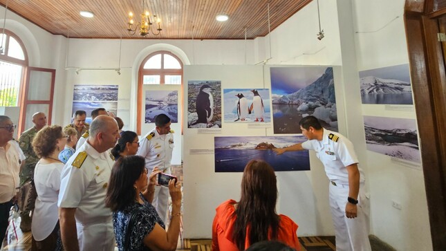 Cancillería Iquitos inaugura “El Perú en la Antártida"