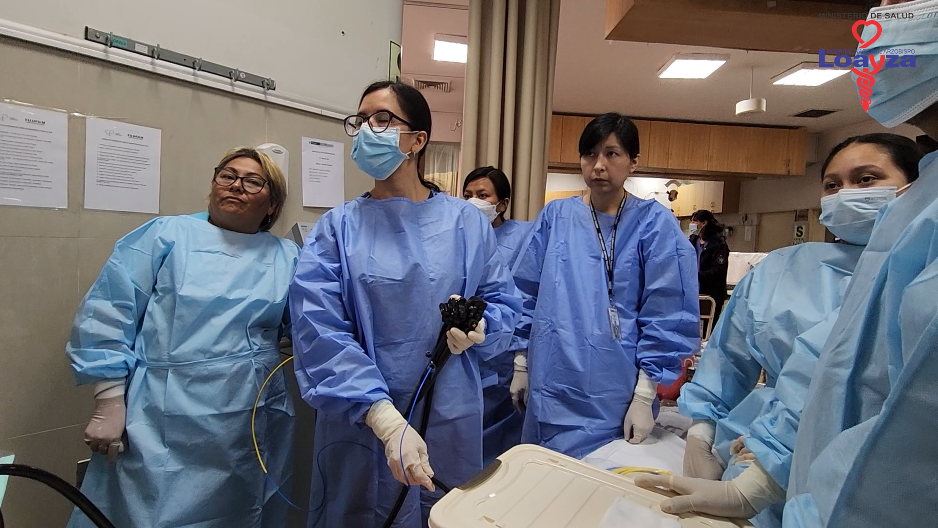 Servicio de Gastroenterología del Hospital Loayza realizó 4ta edición de Curso Hands On para capacitación de Residentes Médicos