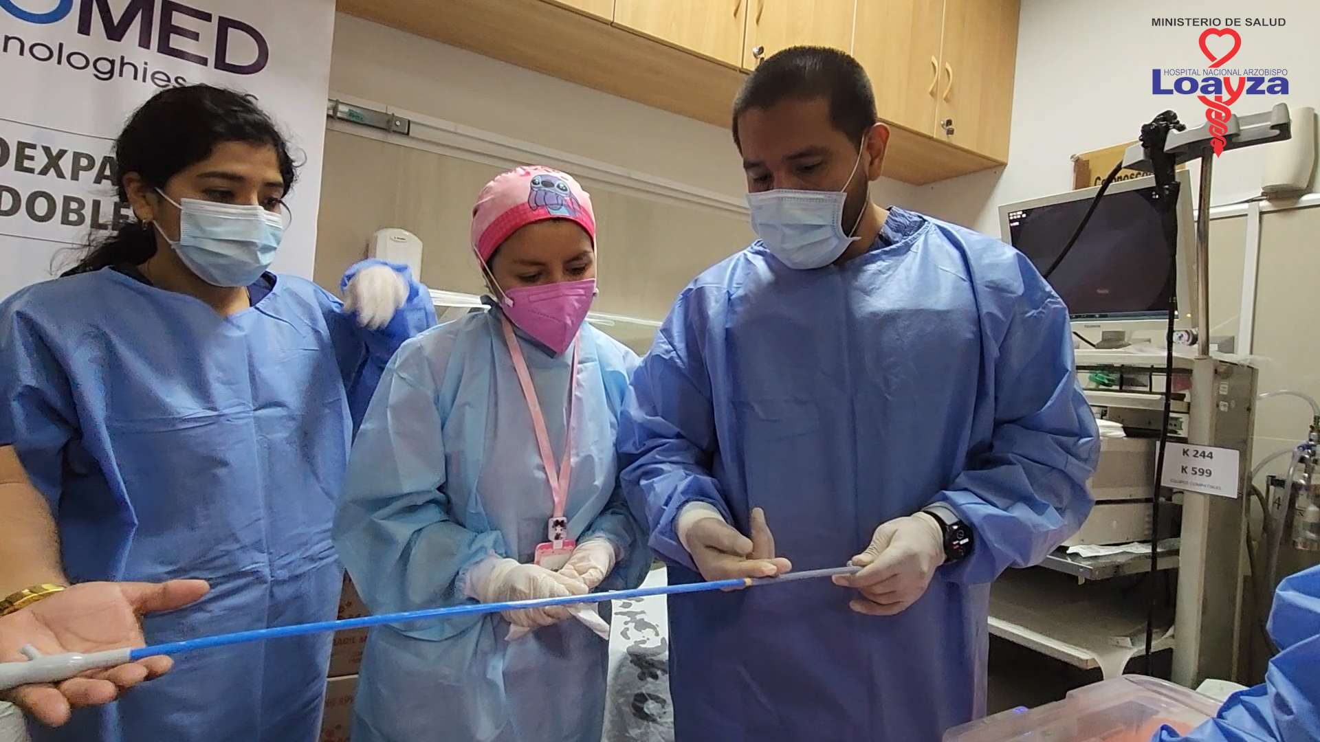 Servicio de Gastroenterología del Hospital Loayza realizó 4ta edición de Curso Hands On para capacitación de Residentes Médicos