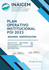 Vista preliminar de documento POI INAIGEM Anual 2023 Segunda Modificacion