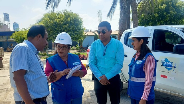 Sunass supervisa restablecimiento del agua potable