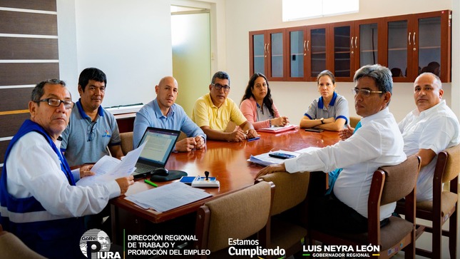 DRTPE Piura llevo a cabo reunión de orientación con el Sindicato Único de Trabajadores del Servicio de Administración Tributaria de Piura