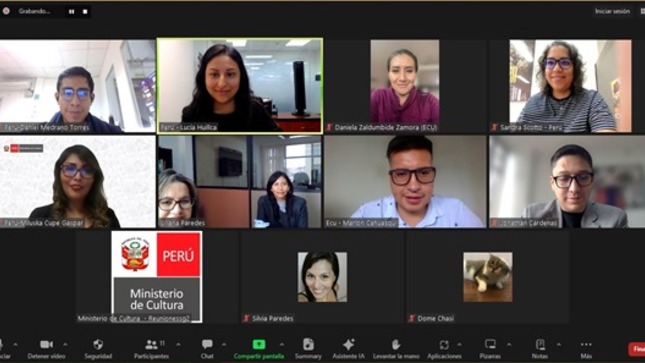  Perú y Ecuador intercambian experiencias sobre política pública cultural
