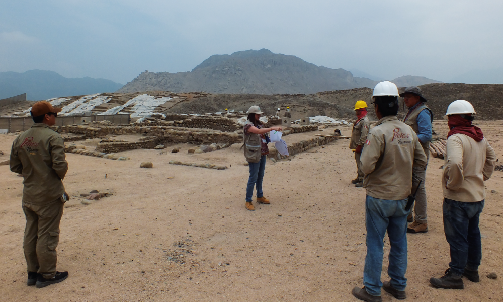 Zona Arqueológica Caral se reunió con OCI, COEN y COES para informar acciones ante fenómeno de El Niño