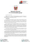 Vista preliminar de documento RD 131-2023-MINAM-SG-OGA - Aprueba Plan de Aseguramiento
