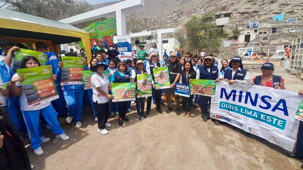Diris Lima Este y Municipalidad de Chaclacayo promueven actividades educativas para prevenir el dengue
